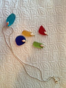 seaglass necklace
